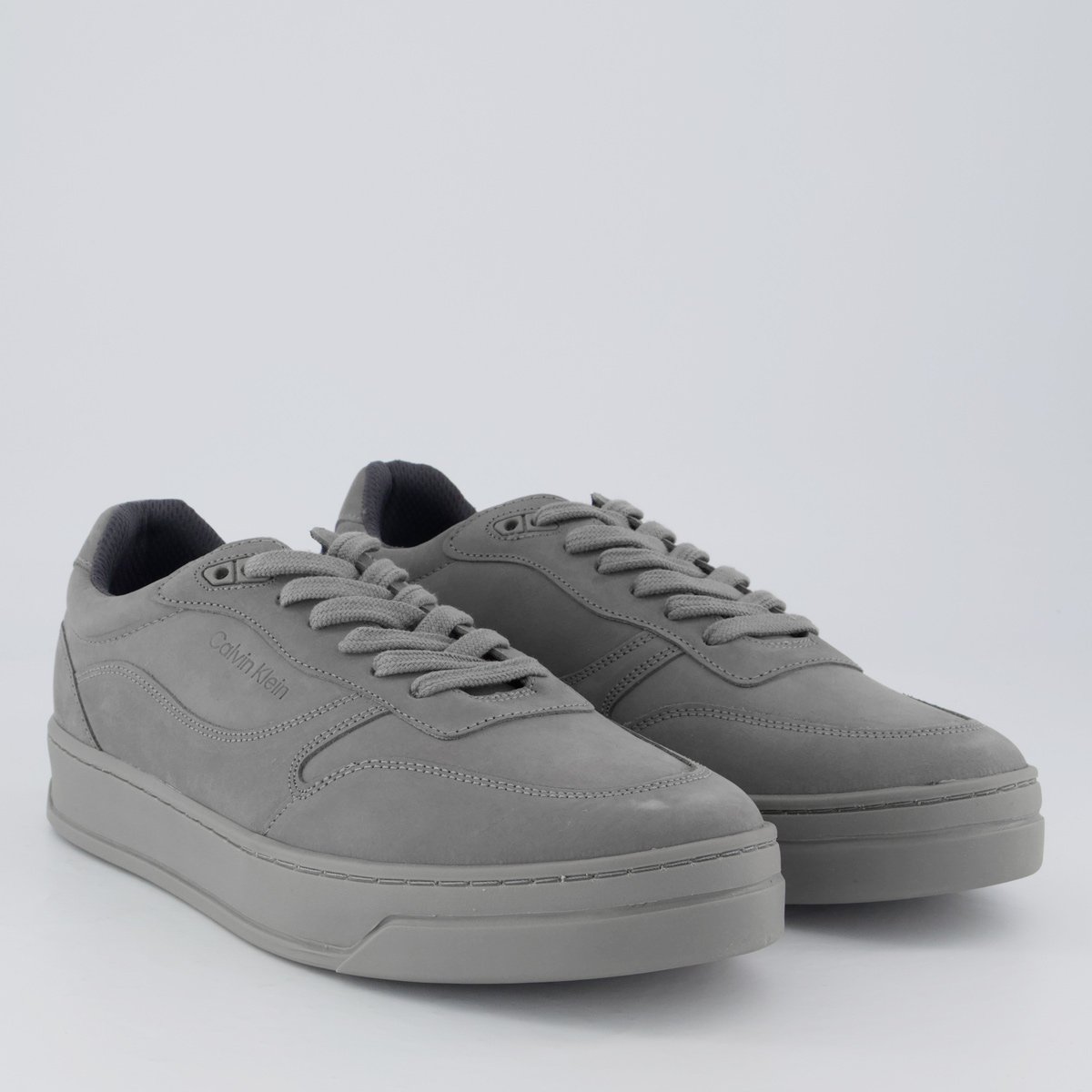 Tênis Calvin Klein Layers Unicolor Cinza Cinza 2