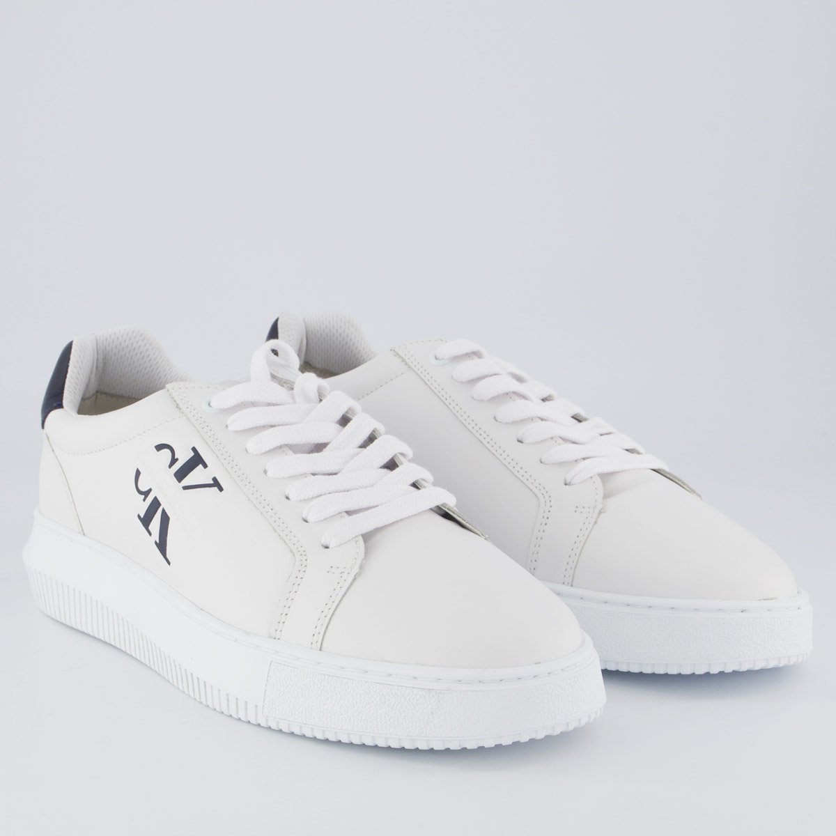 Tênis Calvin Klein Chunky Print Branco Branco 2