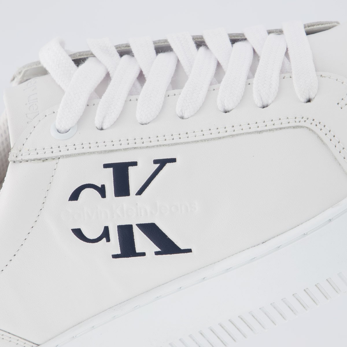 Tênis Calvin Klein Chunky Print Branco Branco 7