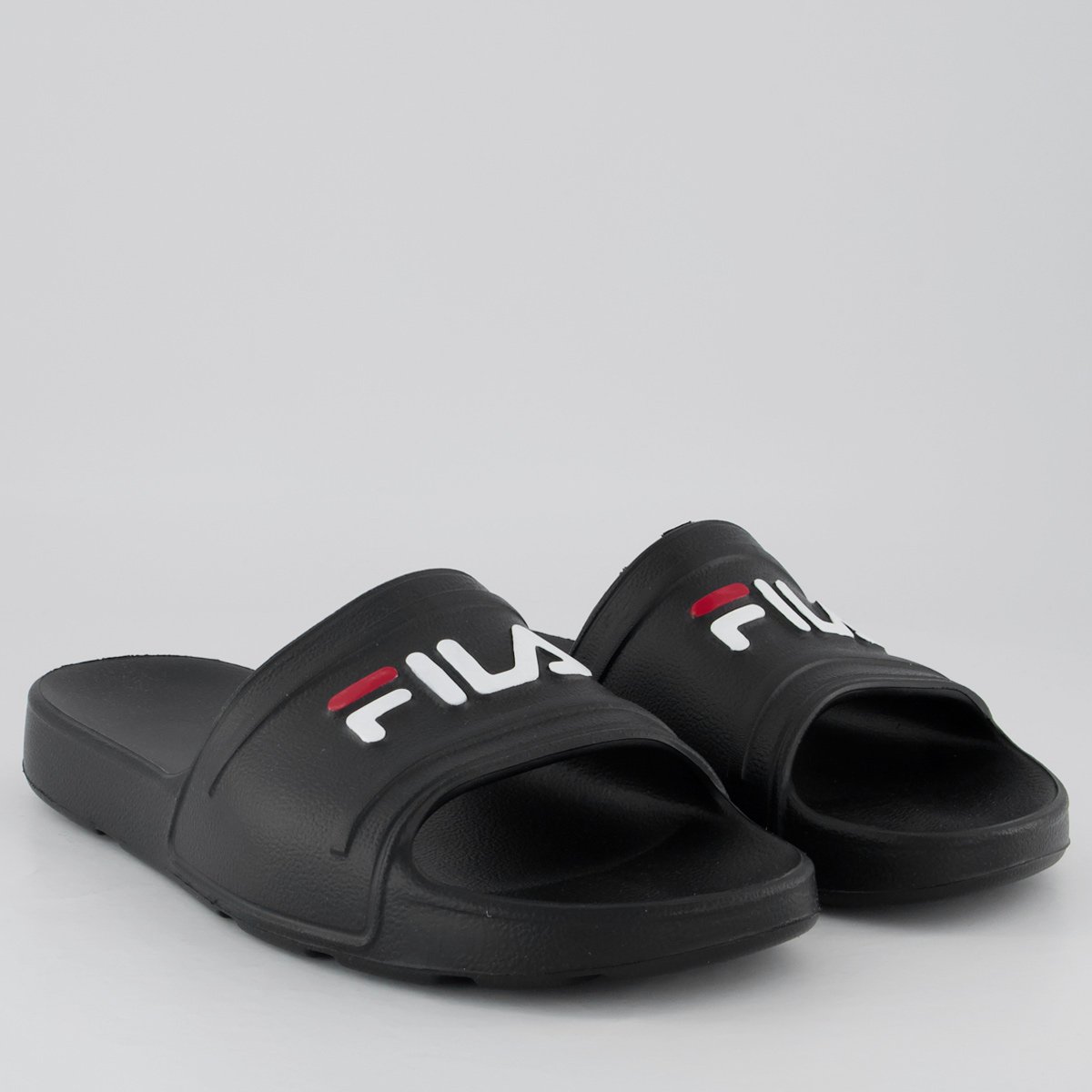 Chinelo Fila Sleek Slide Preto Preto 3