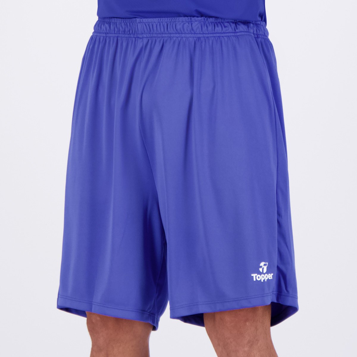 Calção Topper Fut Classic Plus Size Azul Azul 3