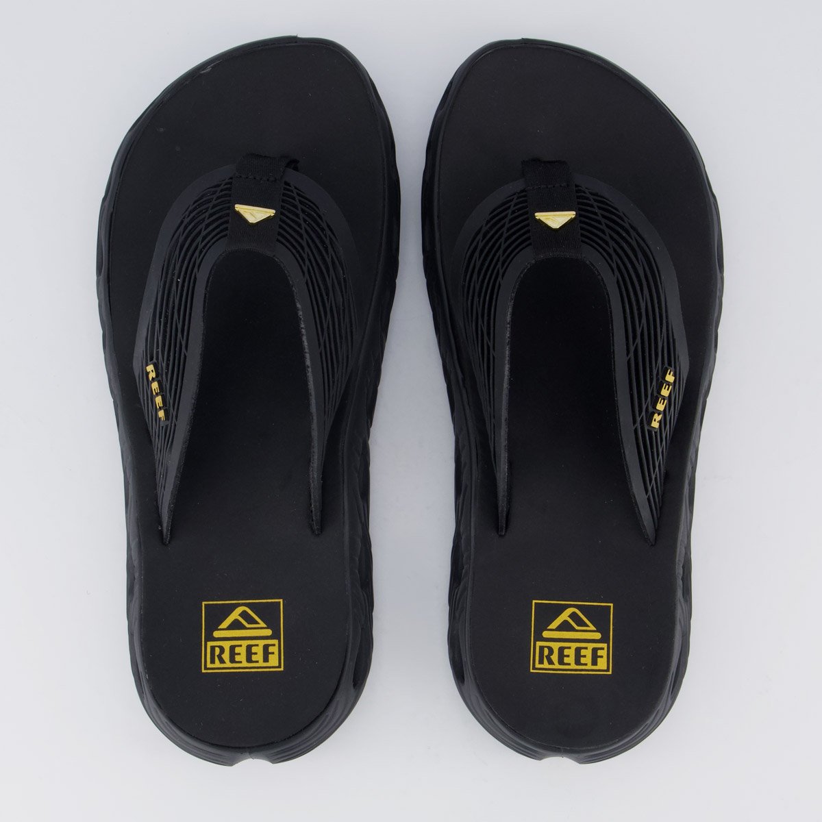Chinelo Reef Vision Preto