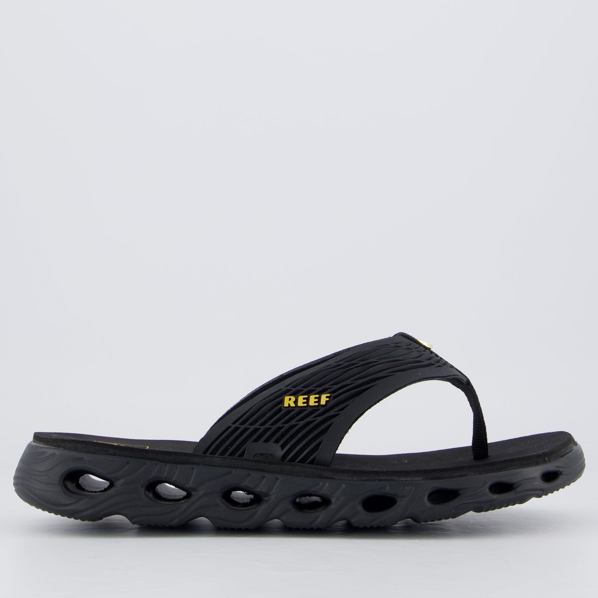 Chinelo Reef Vision Preto Preto 2
