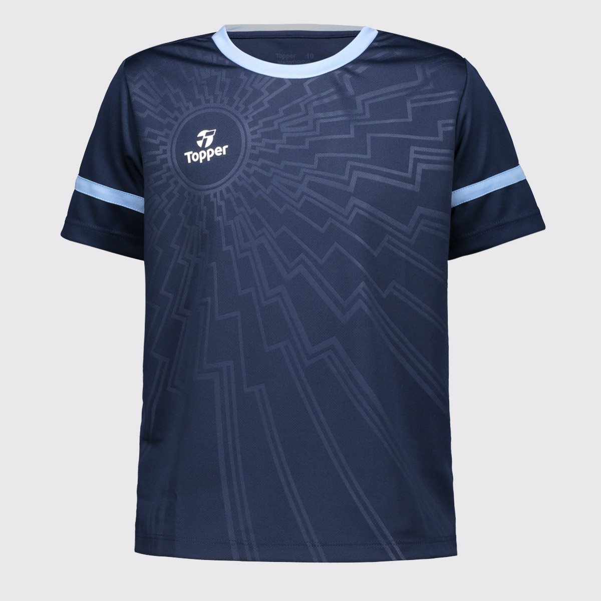 Camiseta Topper Thunder II Juvenil Marinho