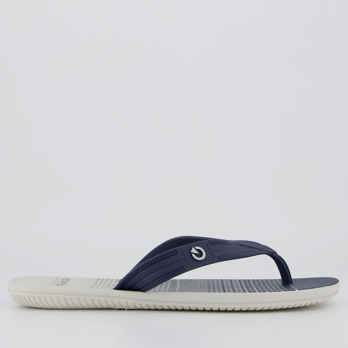Chinelo Cartago Atlanta II Cinza e Azul Azul Marinho 2