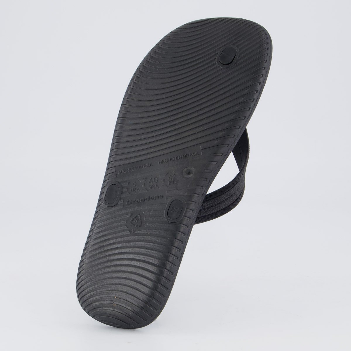 Chinelo Cartago Atlanta II Preto e Azul Preto 5