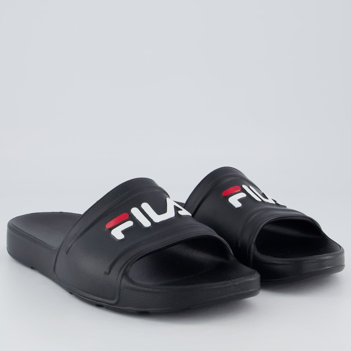 Chinelo Fila Sleek Slide Feminino Preto Preto 3