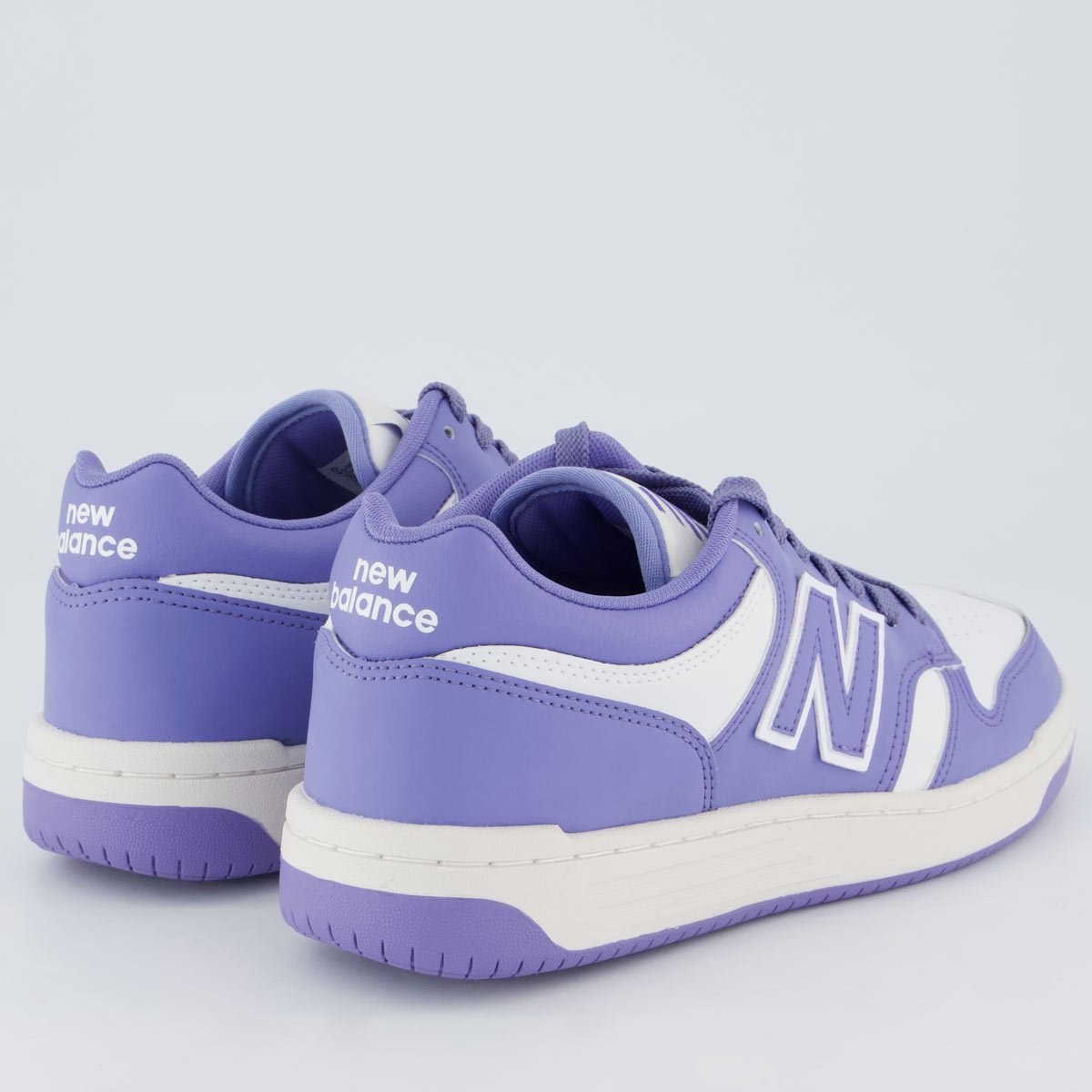 Tênis New Balance 480 Low Feminino Lilás e Branco Lilás 3