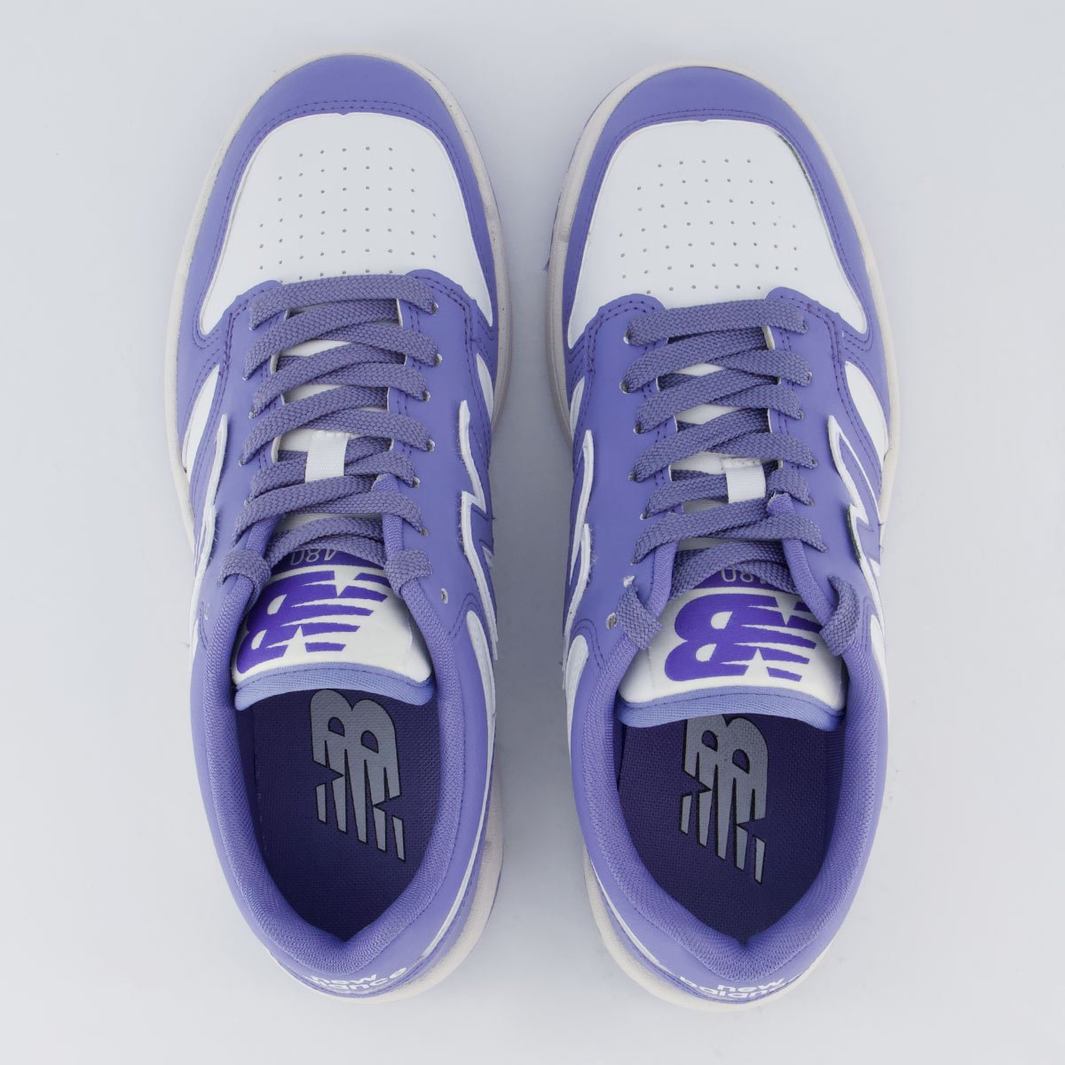 Tênis New Balance 480 Low Feminino Lilás e Branco Lilás 4