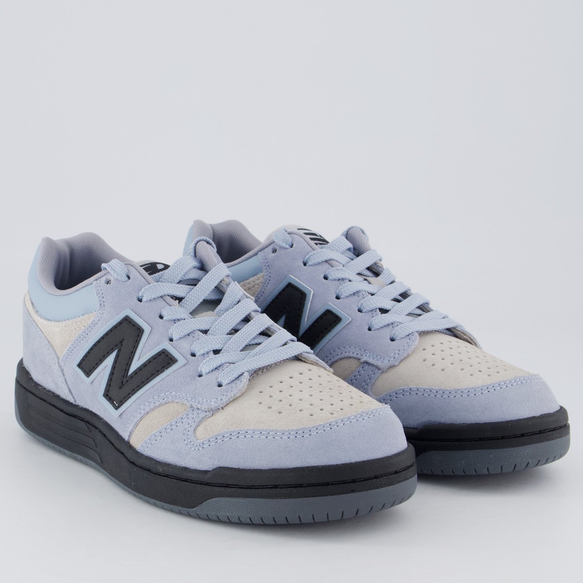 Tênis New Balance 480 Low Feminino Cinza Azul 2