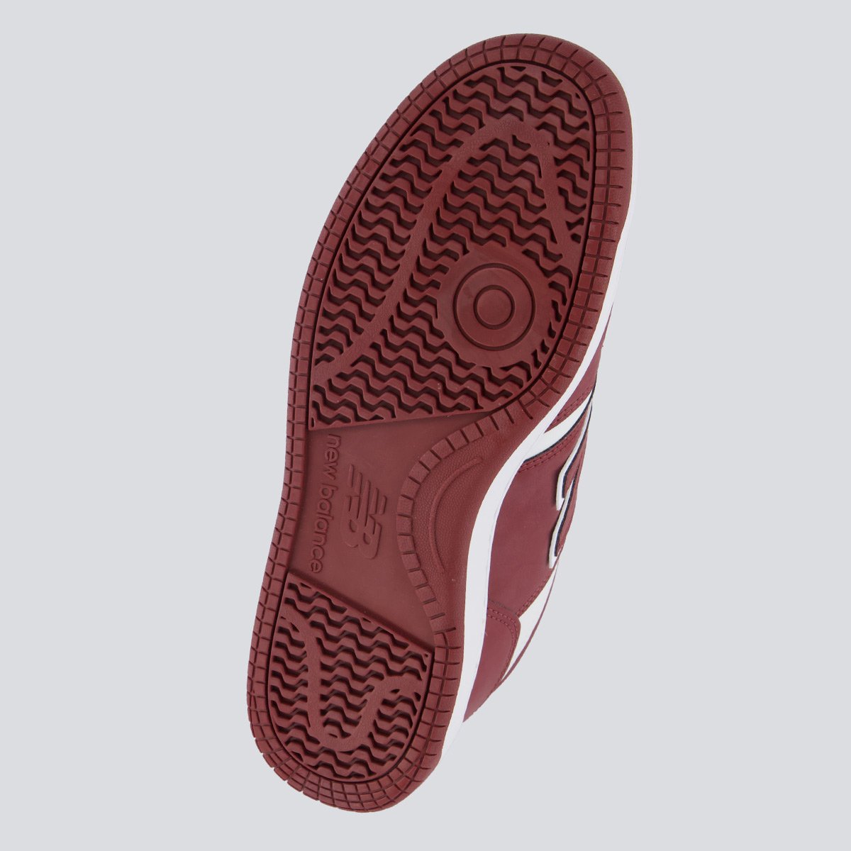 Tênis New Balance 480 Low Vinho e Branco Branco/Vinho 5