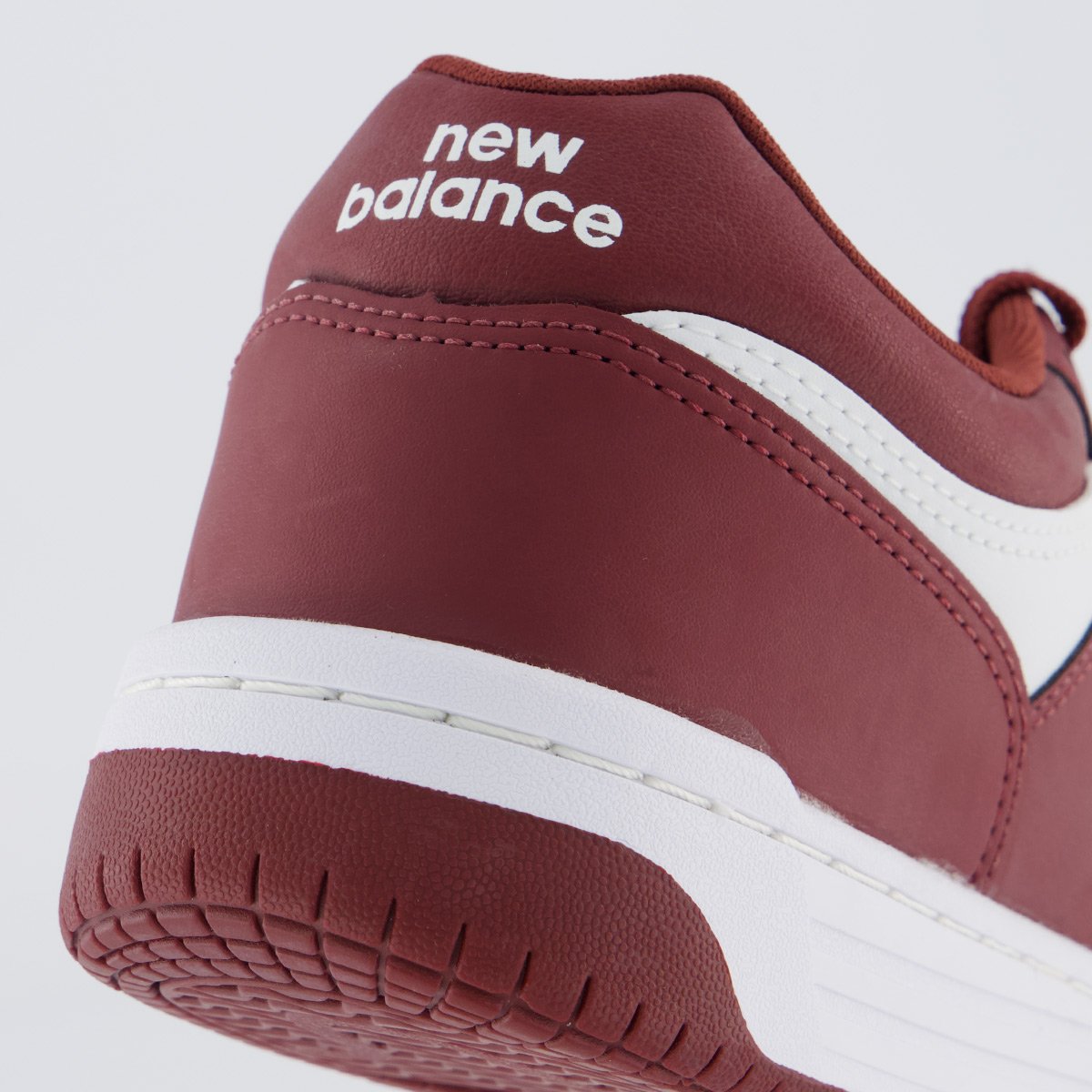 Tênis New Balance 480 Low Vinho e Branco Branco/Vinho 6
