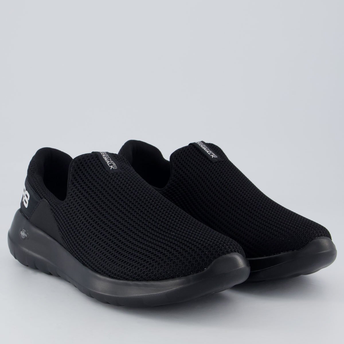 Tênis Skechers Go Walk Max Preto e Branco Preto 2