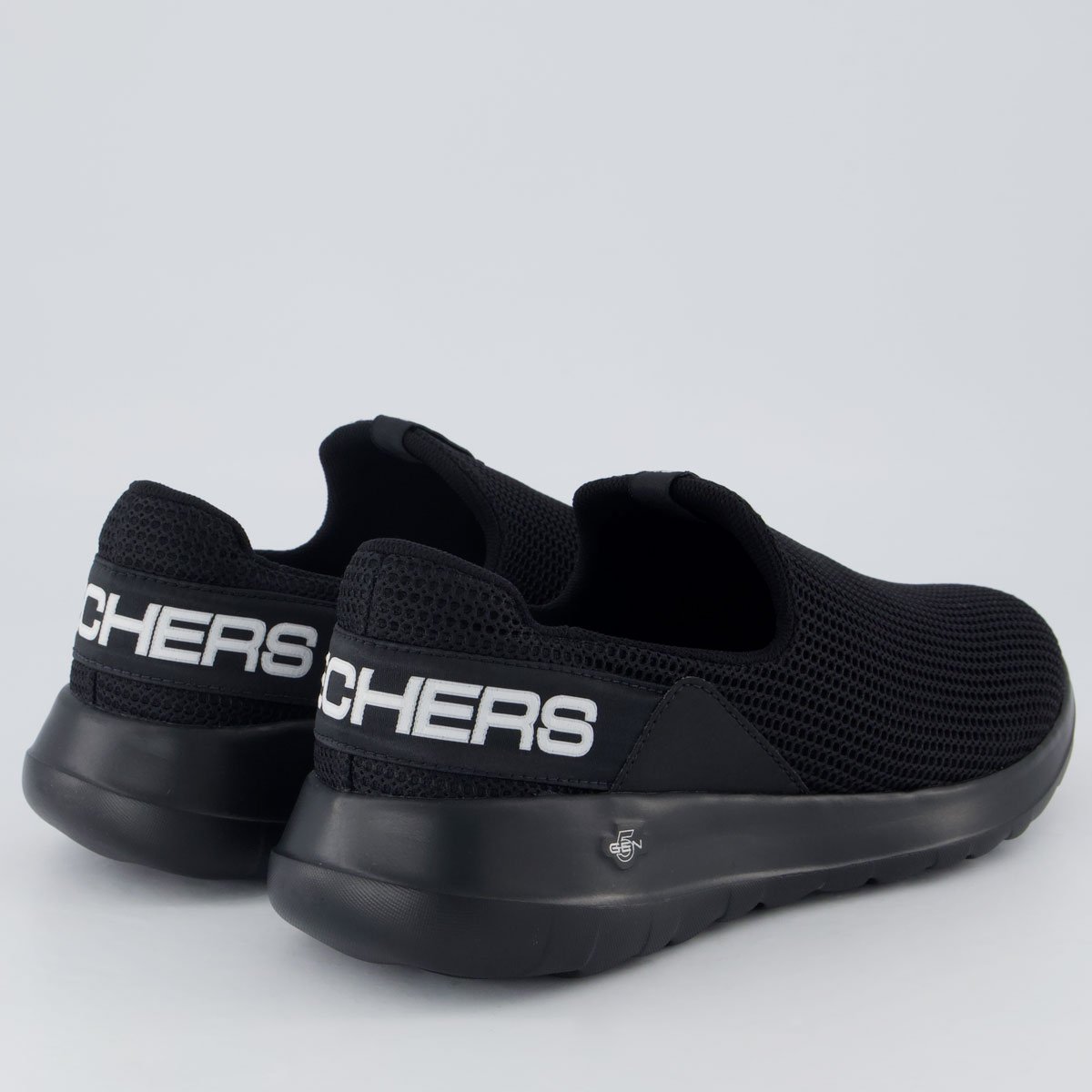 Tênis Skechers Go Walk Max Preto e Branco Preto 3