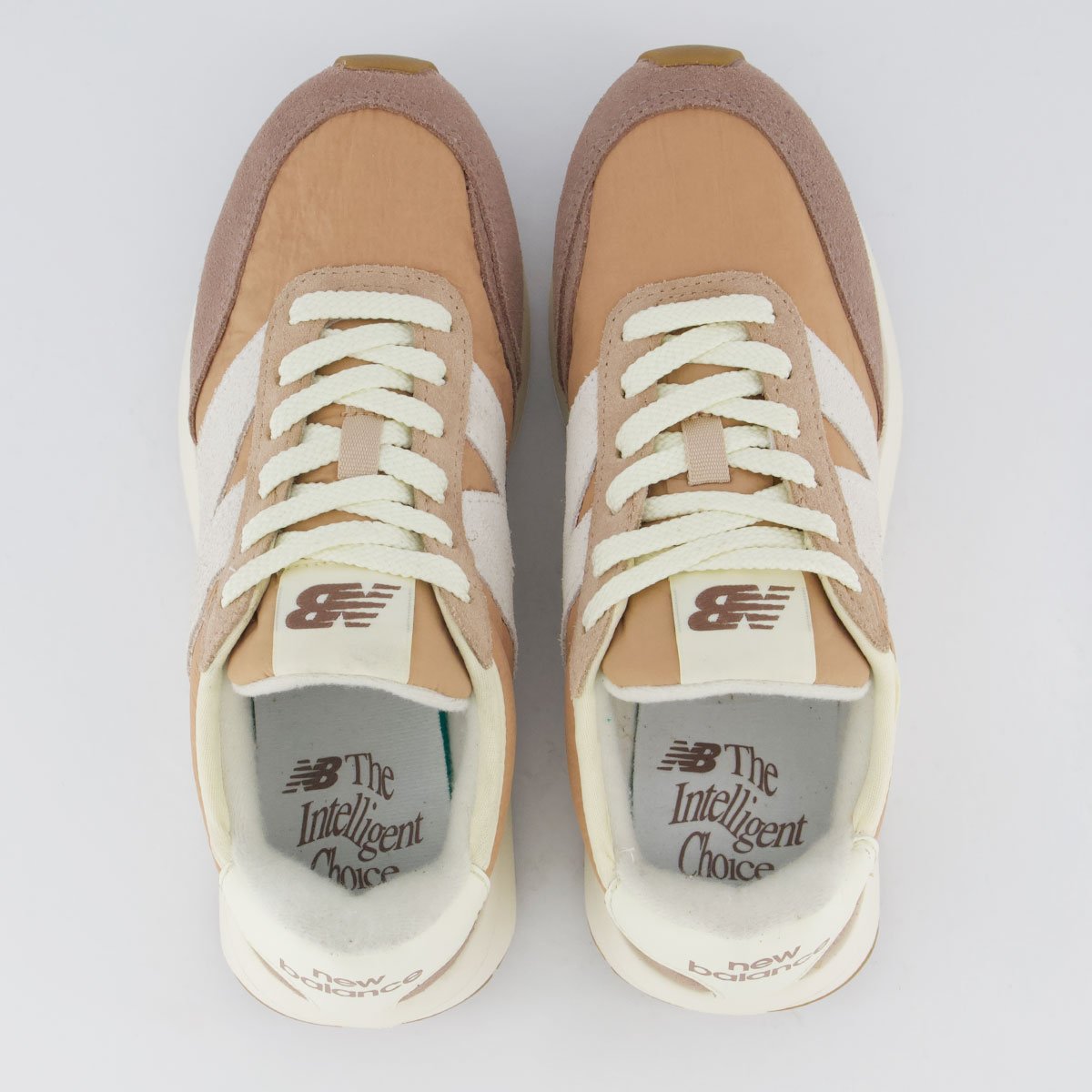 Tênis New Balance 370 V1 Feminino Marrom e Off-White Marrom 4