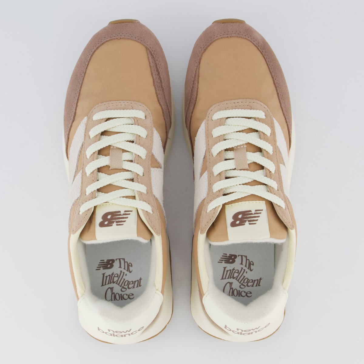 Tênis New Balance 370 V1 Marrom e Off-White Marrom 4