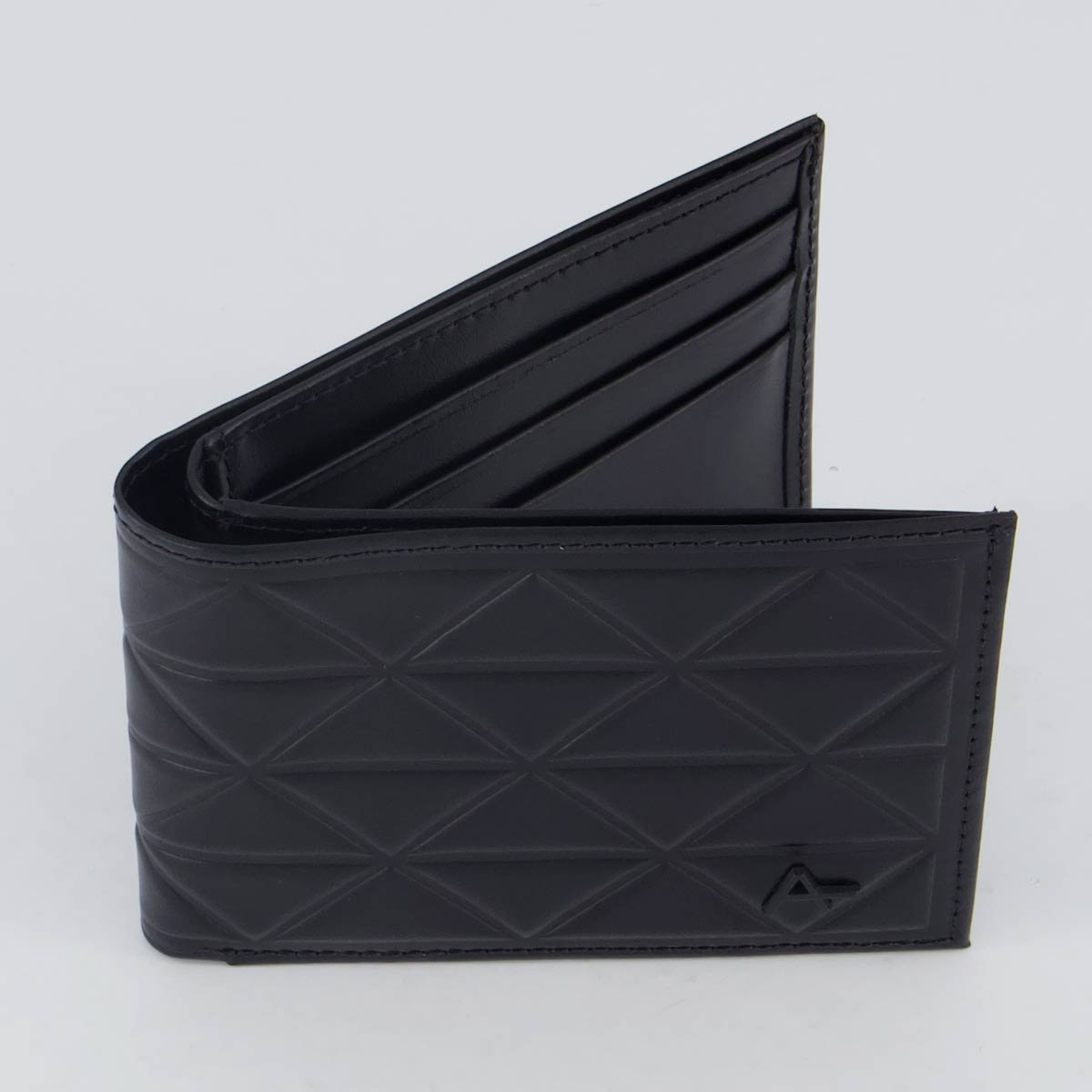 Carteira Aramis Poligon Preto Preto 3