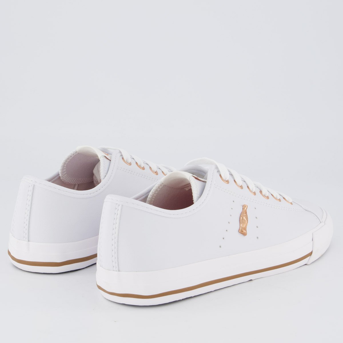Tênis Coca Cola Horizon Bay Feminino Azul e Branco Branco 3