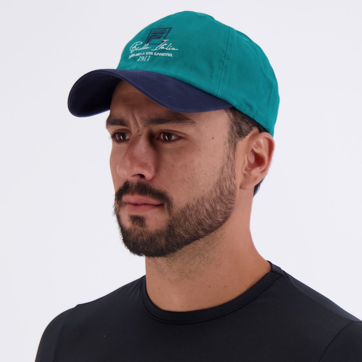 Boné Fila 1911 Verde e Marinho Verde 7