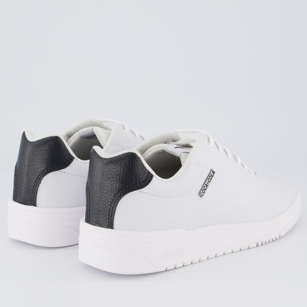 Tênis Coca Cola March Leather Branco Branco 3
