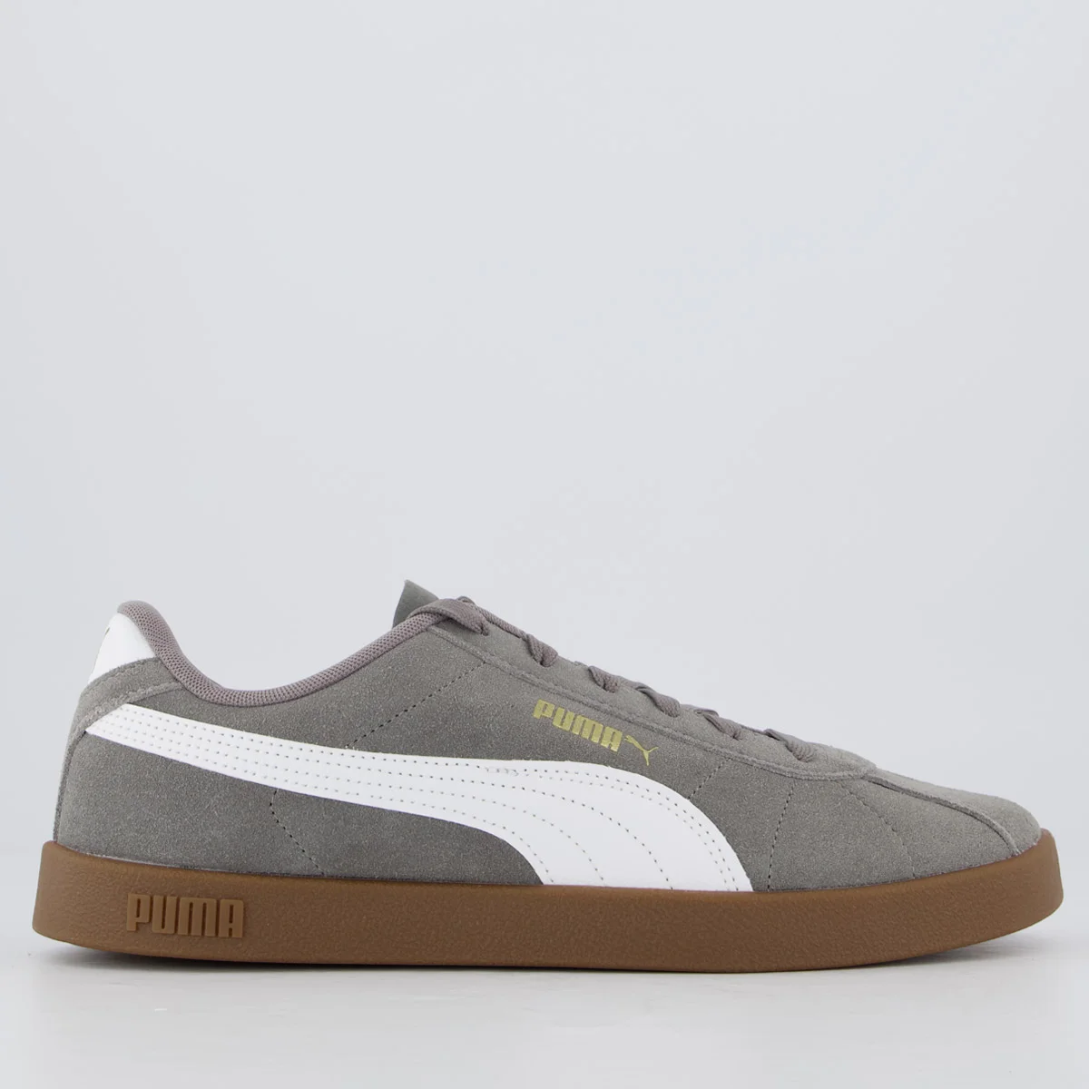 Tênis Puma Club II Cinza e Branco