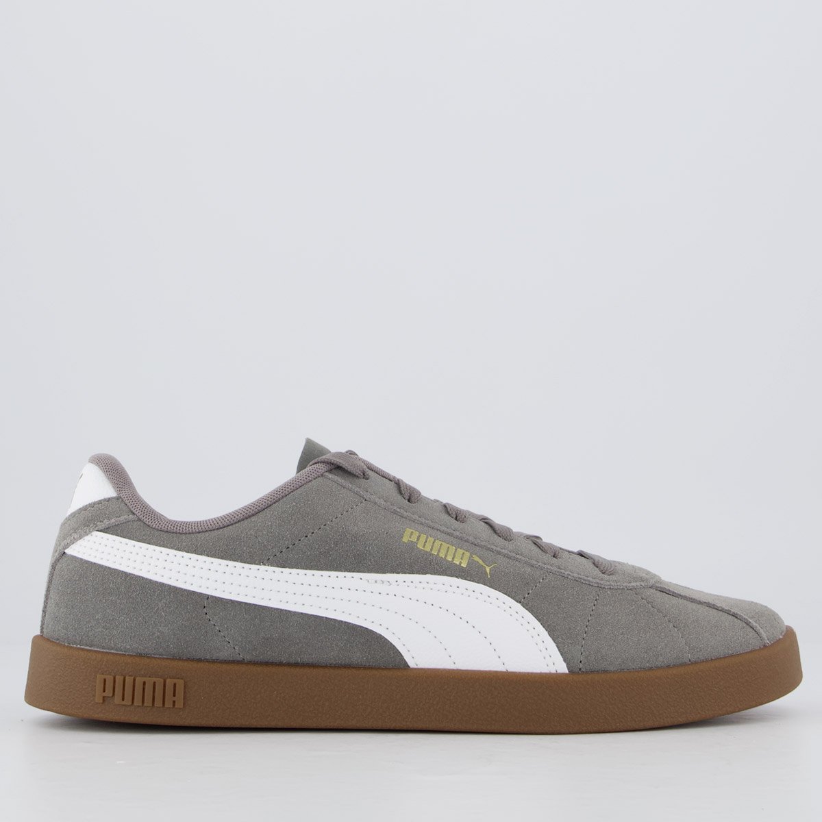 Tênis Puma Club II Cinza e Branco