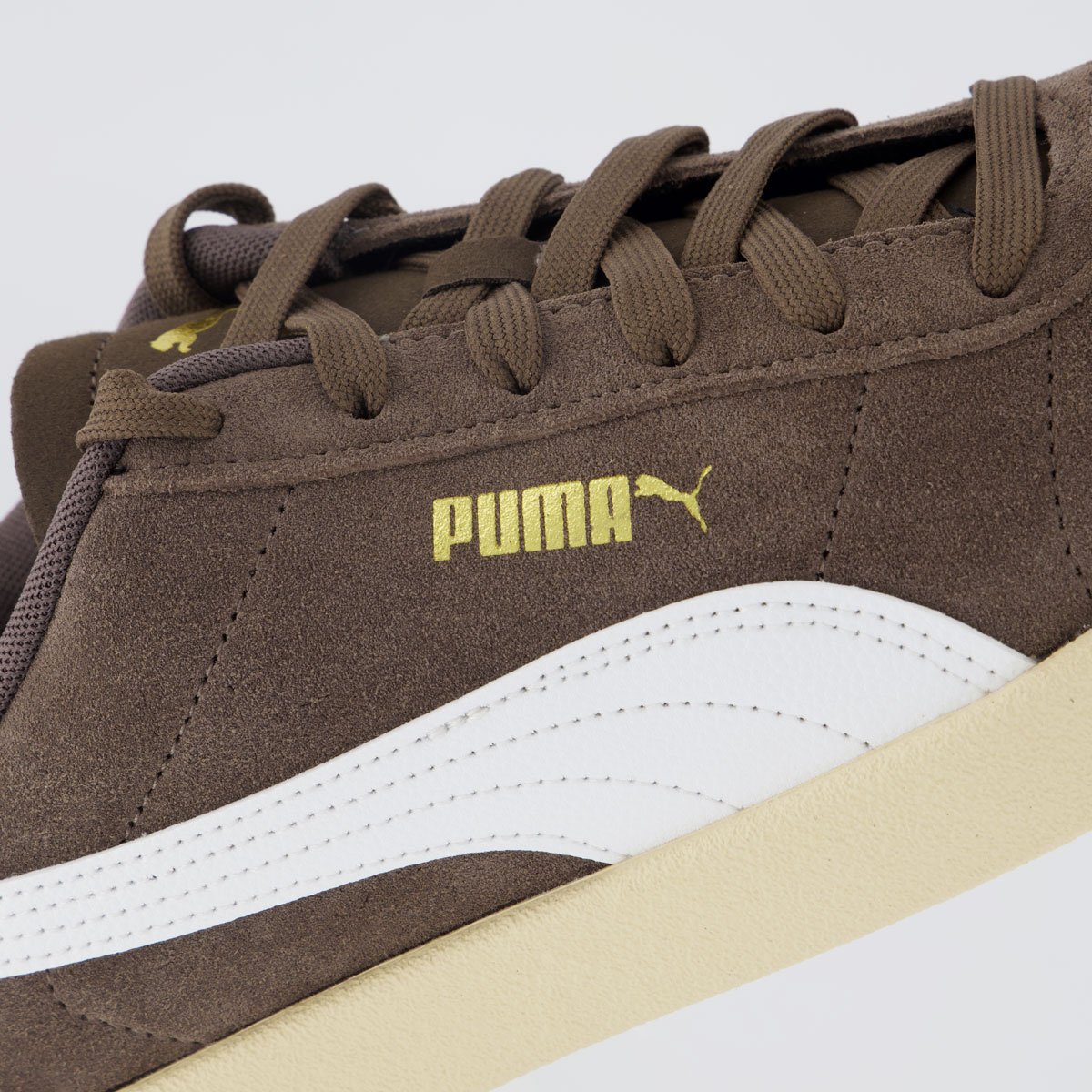 Tênis Puma Club II Marrom e Branco Marrom 7