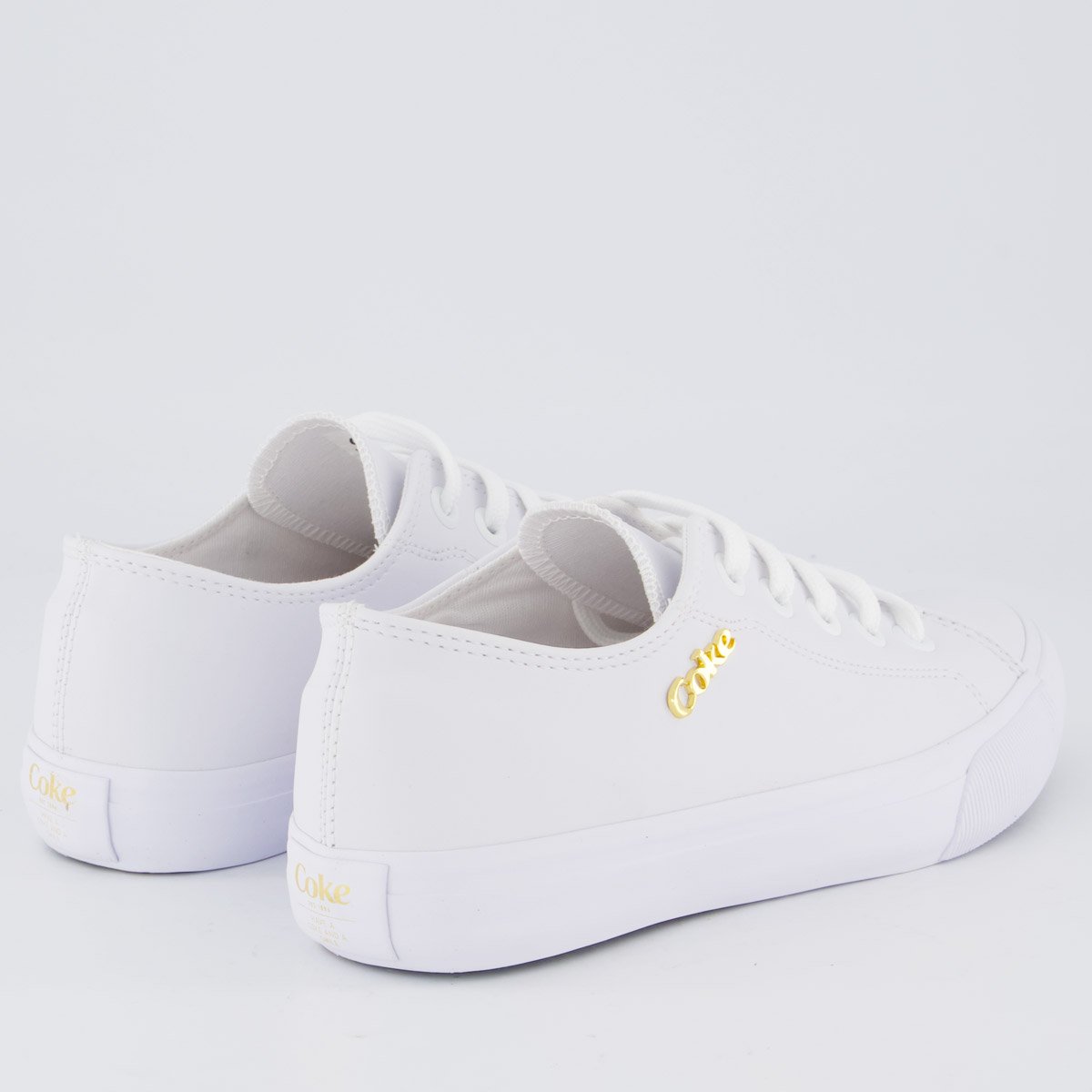 Tênis Coca Cola Sandy Town Feminino Branco Branco 3