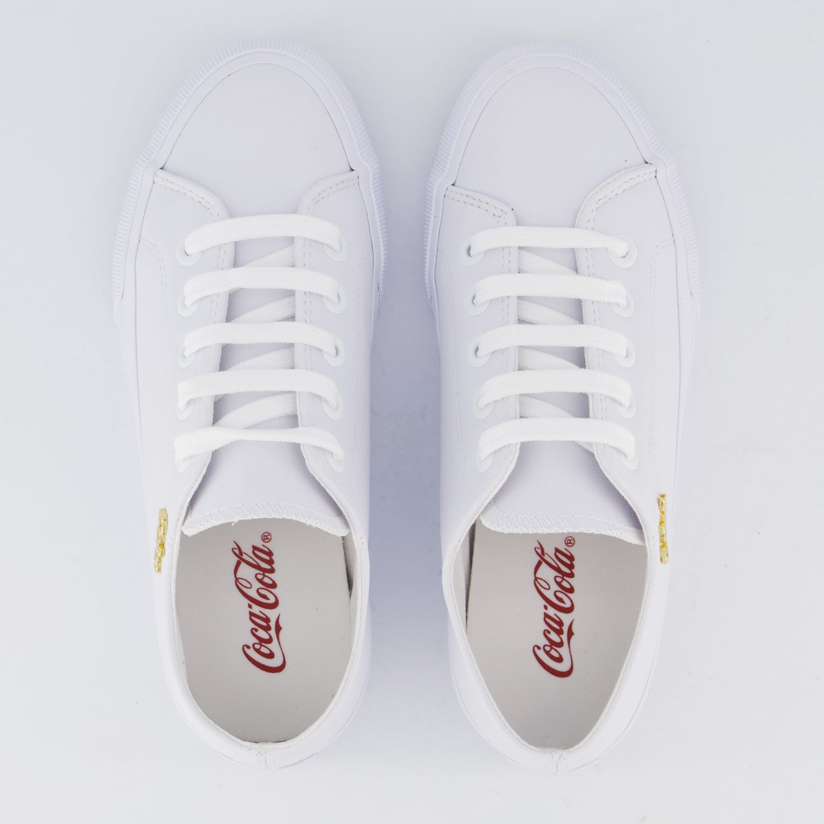 Tênis Coca Cola Sandy Town Feminino Branco Branco 4