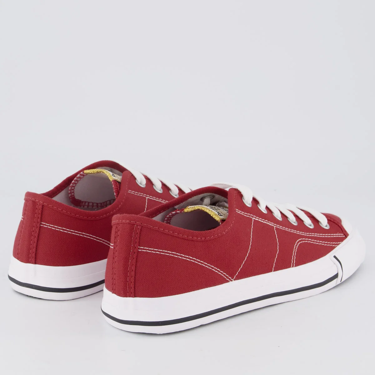 Tênis Coca Cola Horizon Canvas Feminino Vermelho Vermelho 3
