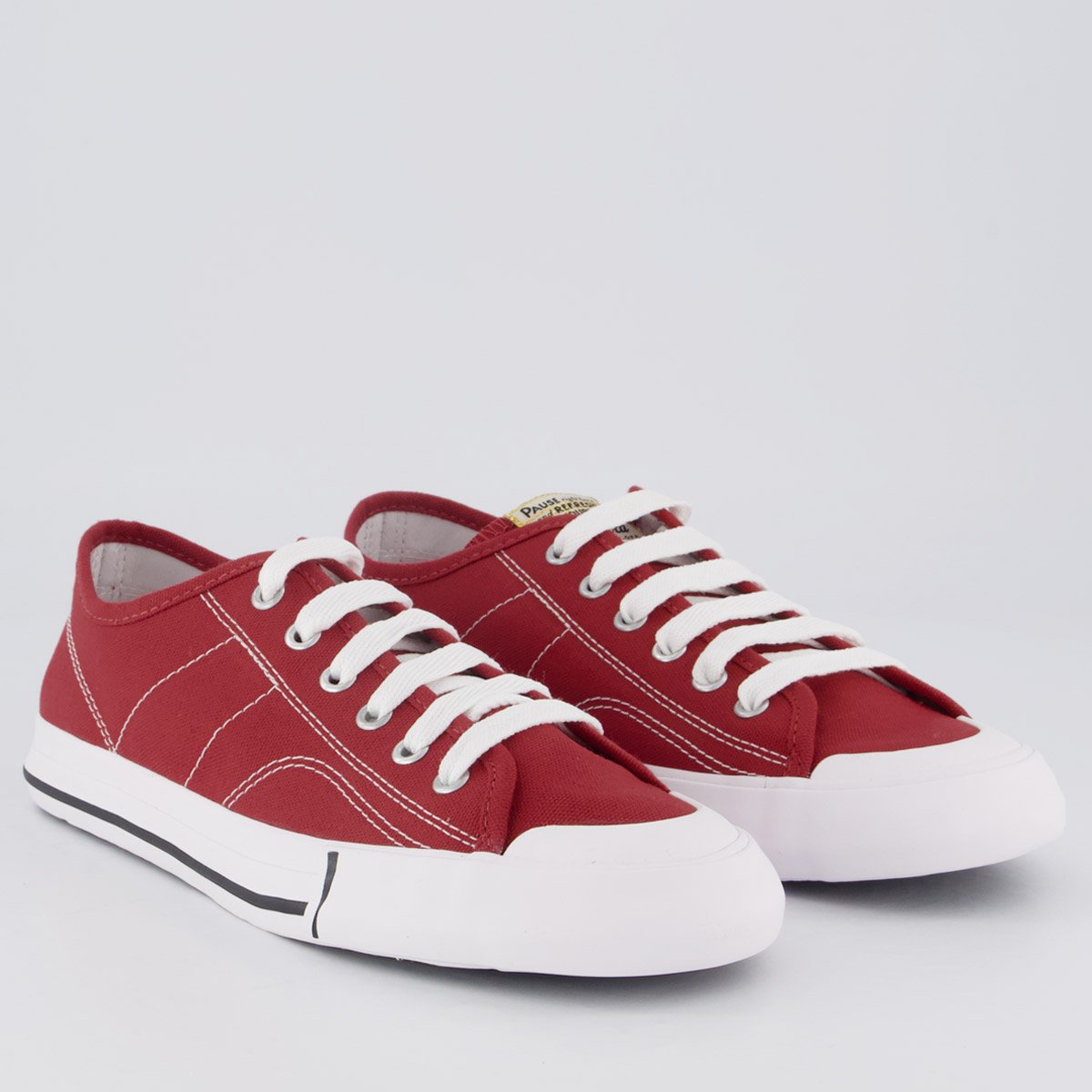 Tênis Coca Cola Horizon Canvas Feminino Vermelho Vermelho 2