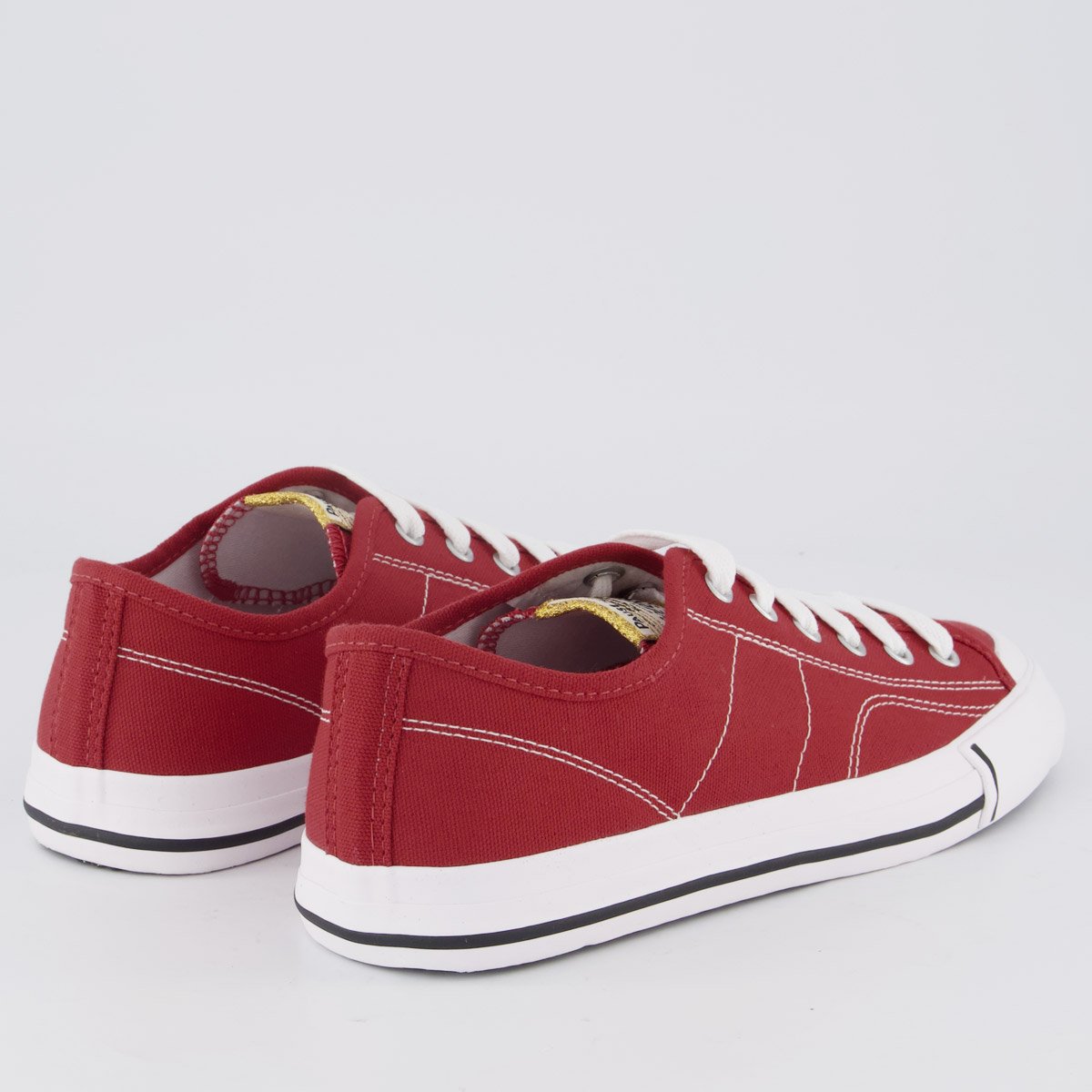 Tênis Coca Cola Horizon Canvas Feminino Vermelho Vermelho 3