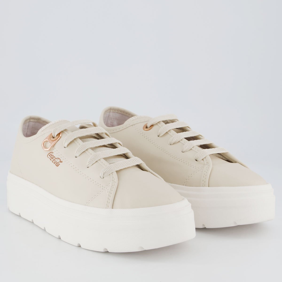 Tênis Coca Cola Harmony Class Town Feminino Off White Off White 2