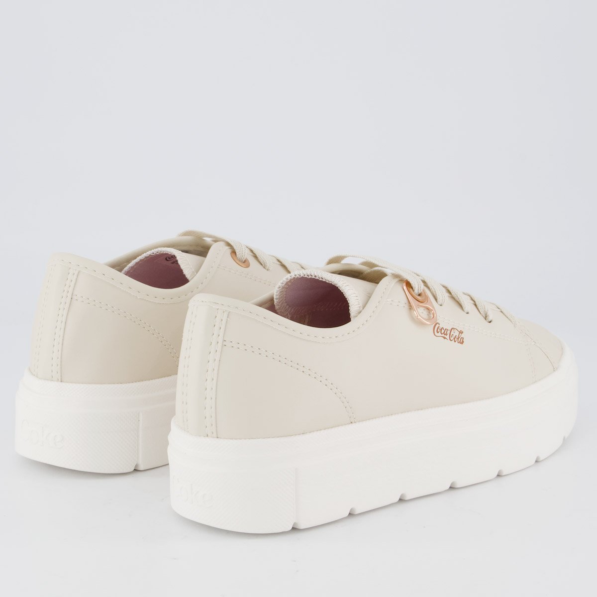 Tênis Coca Cola Harmony Class Town Feminino Off White Off White 3