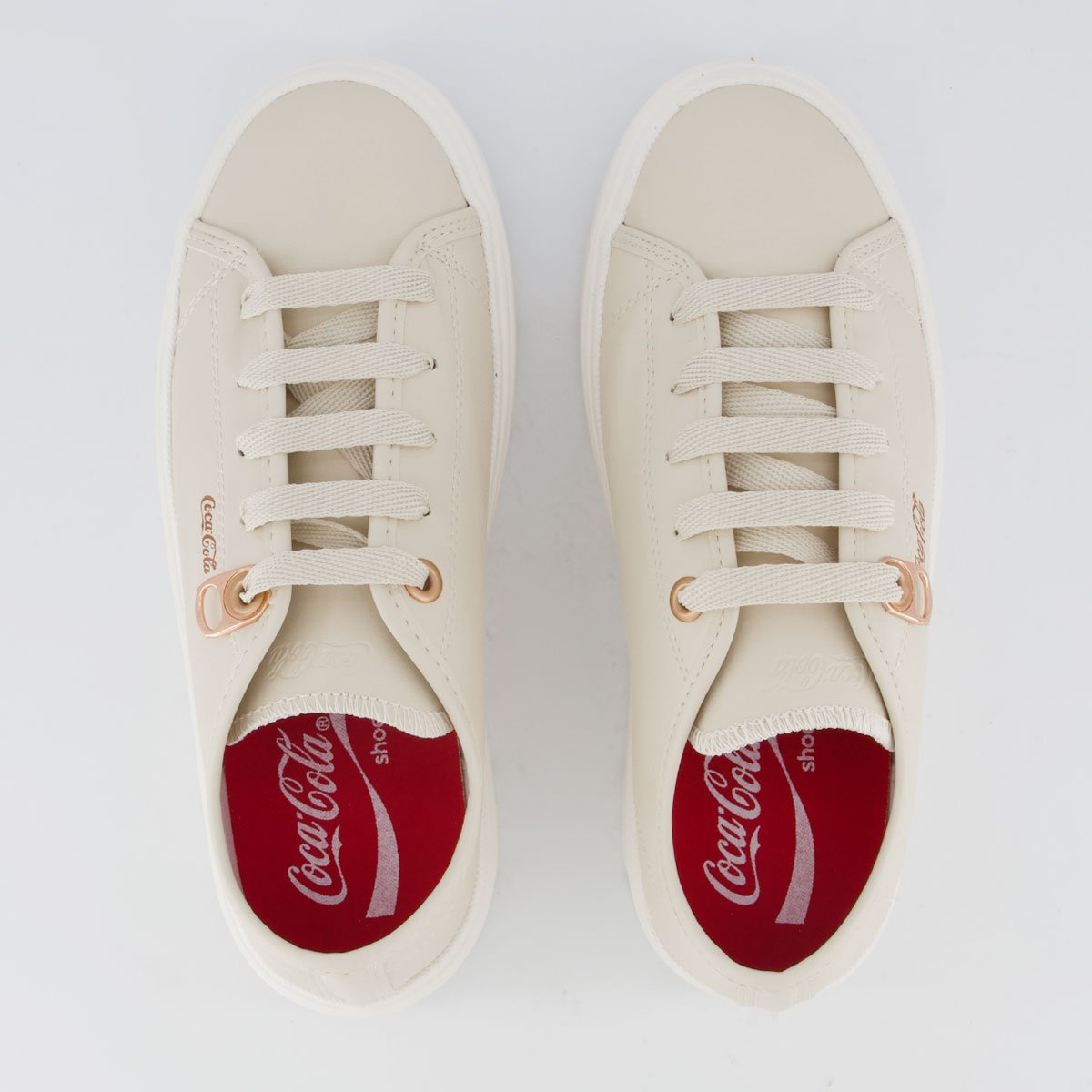 Tênis Coca Cola Harmony Class Town Feminino Off White Off White 4