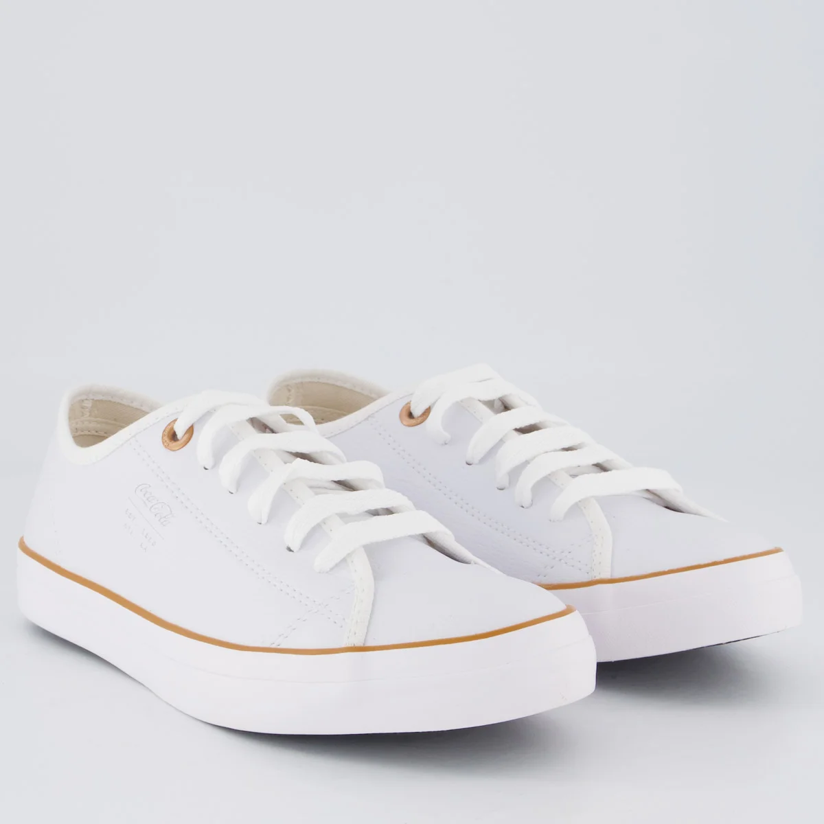 Tênis Coca Cola Stream Town I Feminino Branco Branco 2