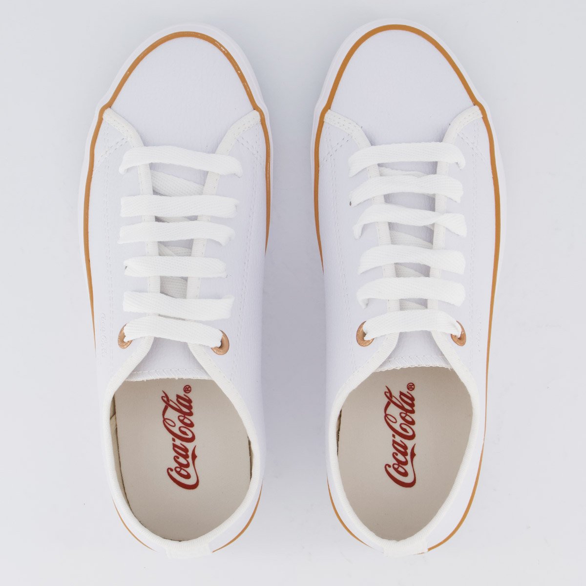Tênis Coca Cola Stream Town I Feminino Branco Branco 4
