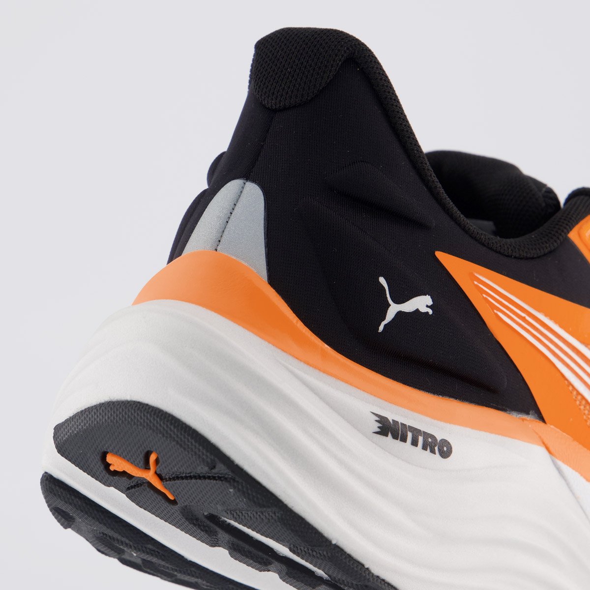Tênis Puma Electrify Nitro 4 Laranja e Preto Laranja 6