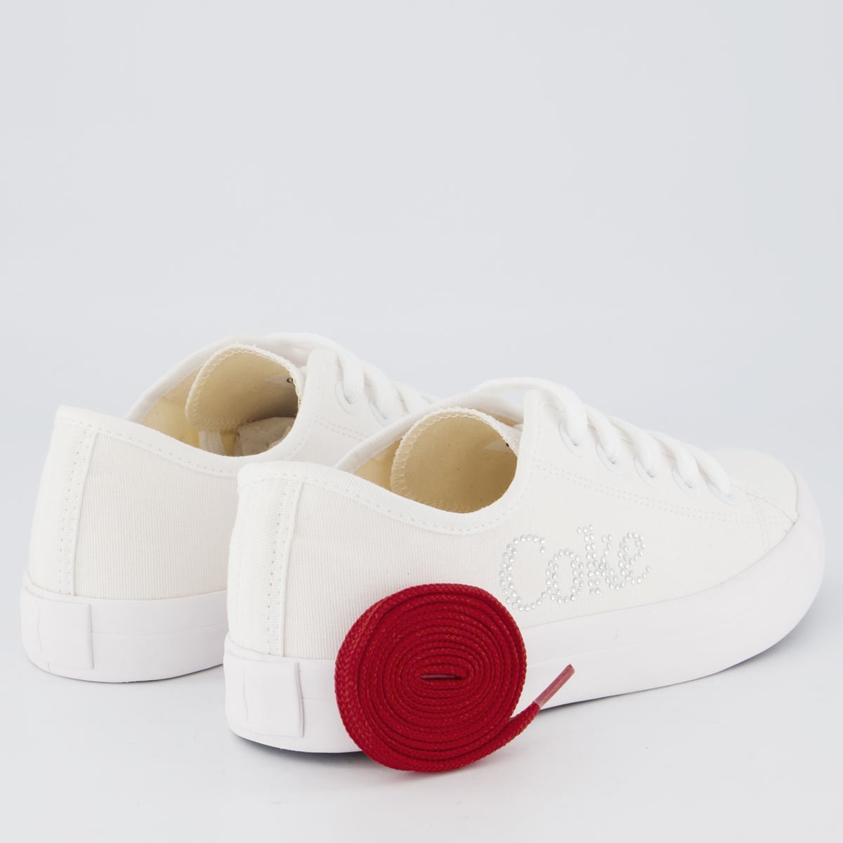 Tênis Coca Cola Stream Glow Feminino Branco Branco 3