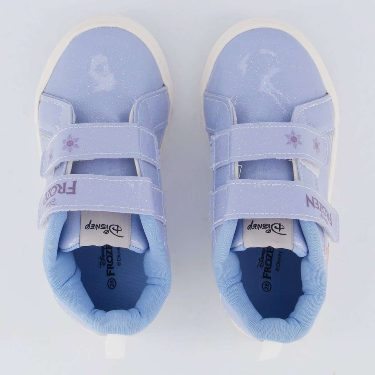 Tênis Disney Frozen Casual Infantil Azul e Prata Azul 4