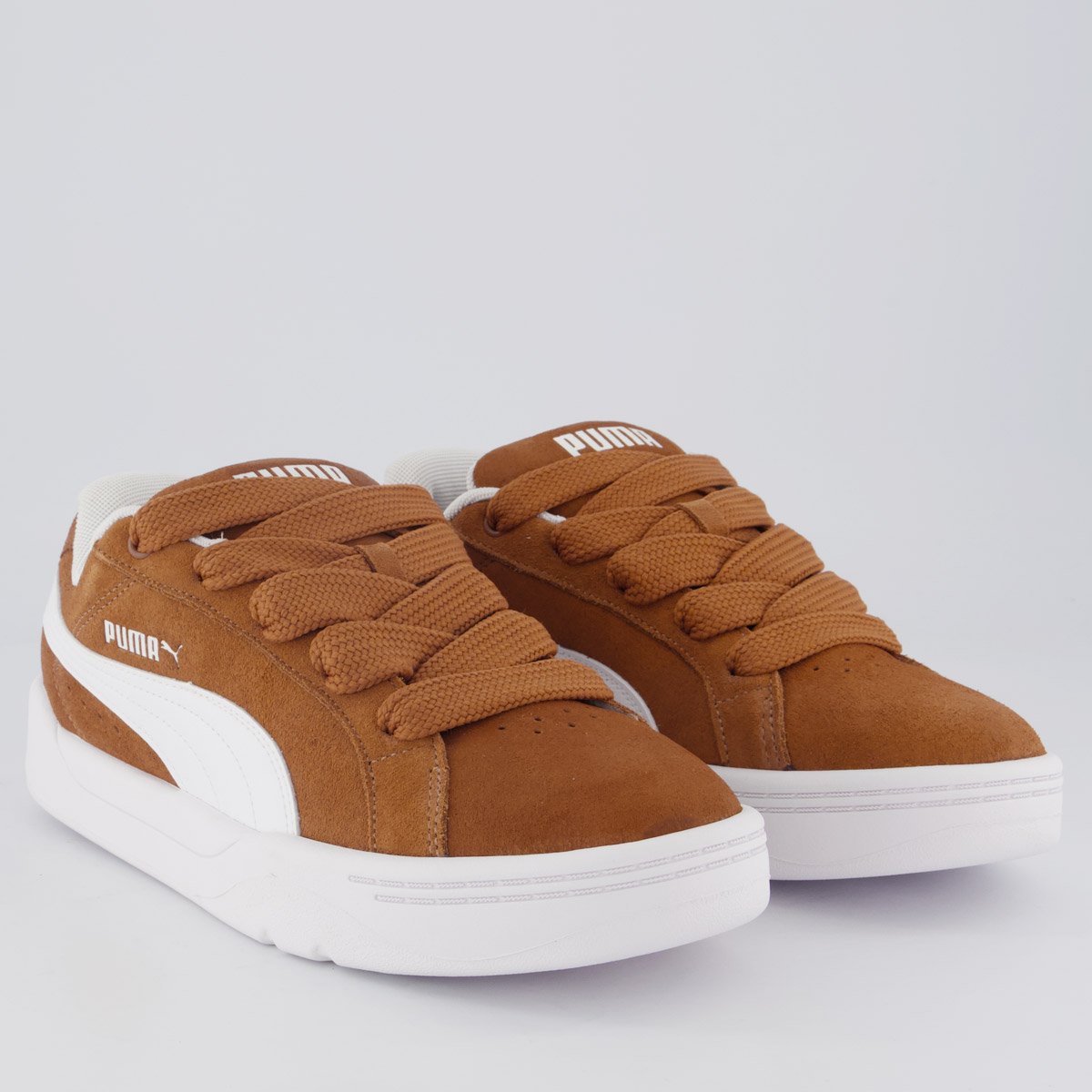 Tênis Puma Park Lifestyle Easy SD Marrom Marrom 2
