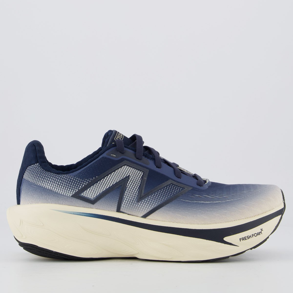 24cm⭐︎NEW balance☆Fresh Foam X 1080 v14 Tênis New Balance Fresh Foam X 1080 V14 Feminino Azul Marinho Bege