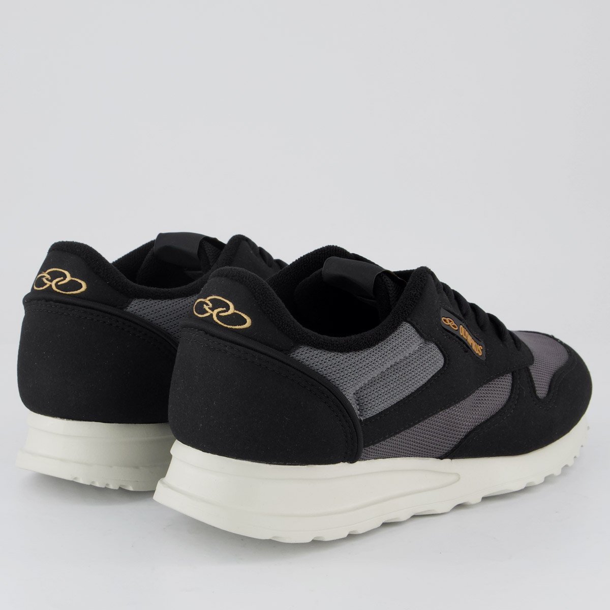 Tênis Olympikus Jogging 101 SE Preto e Chumbo Preto 8