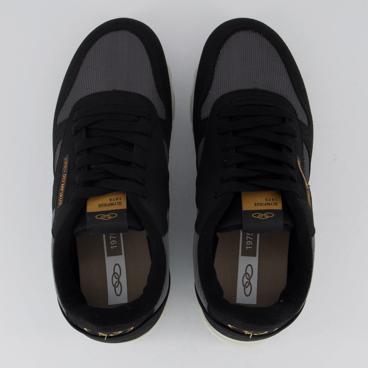 Tênis Olympikus Jogging 101 SE Preto e Chumbo Preto 4