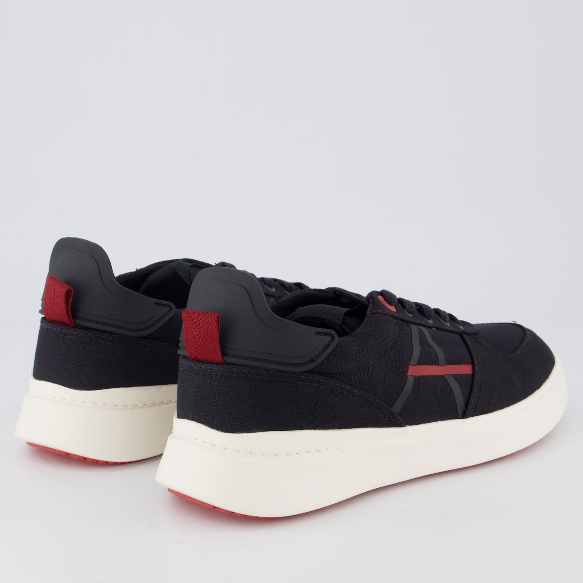 Tênis Aramis Journey Icon Square Preto e Vermelho Preto 3