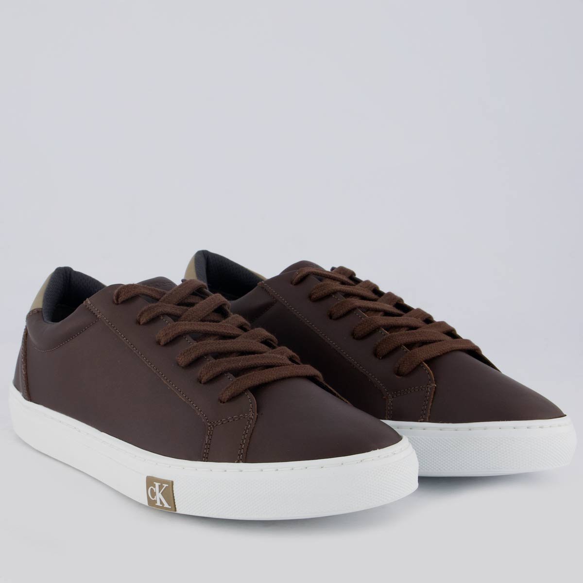 Tênis Calvin Klein Project Queima Lateral Marrom Marrom 2