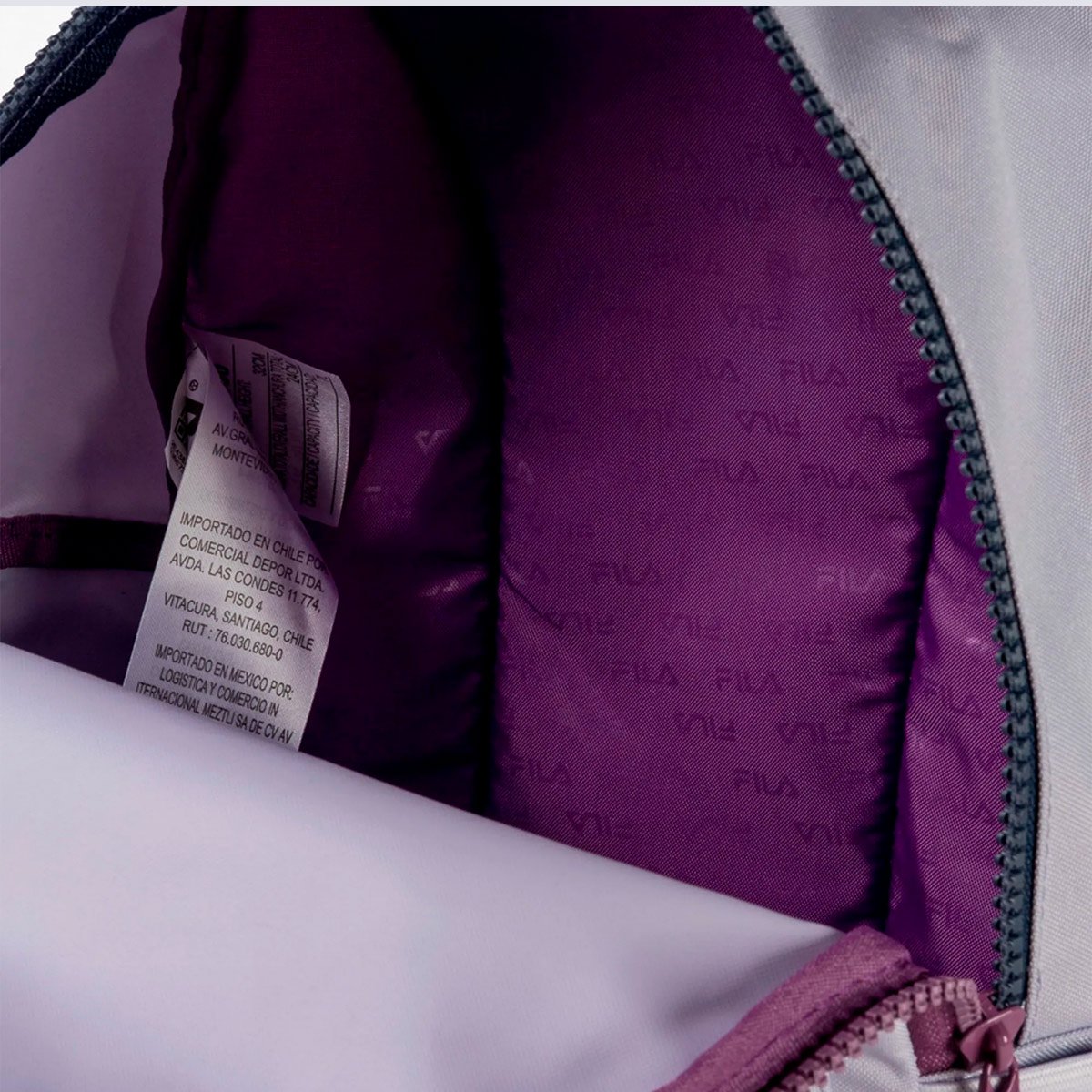 Mochila Fila Mini Colors Letter Lilás e Violeta Roxo 5