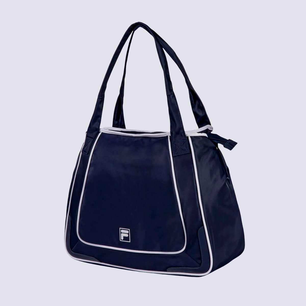 Bolsa Fila Piping Marinho