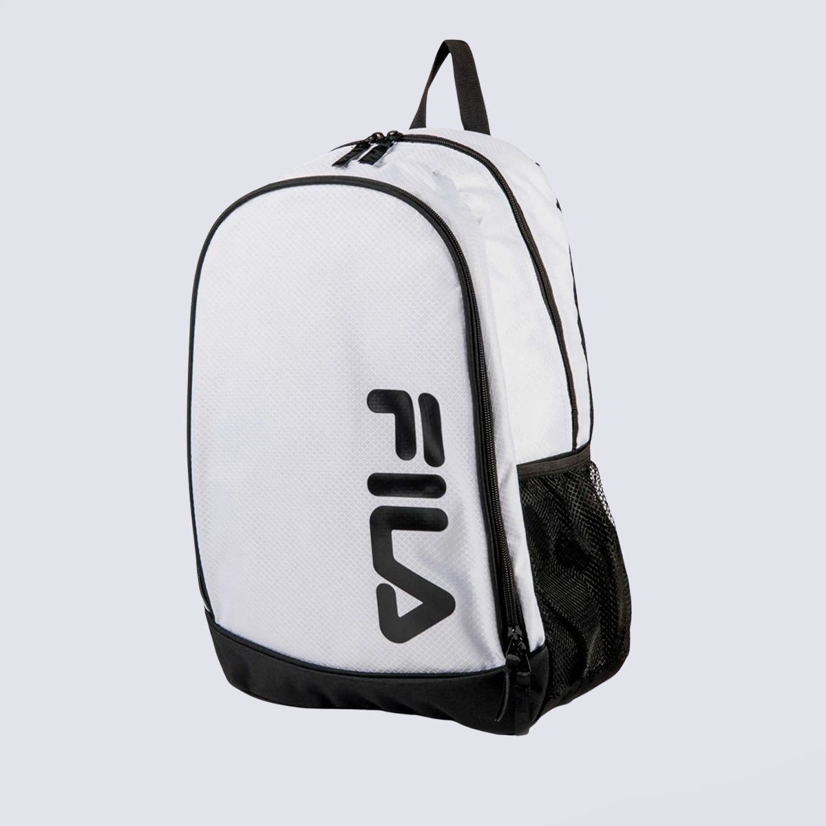 Mochila Fila College Letter Branca e Preta Branco 3