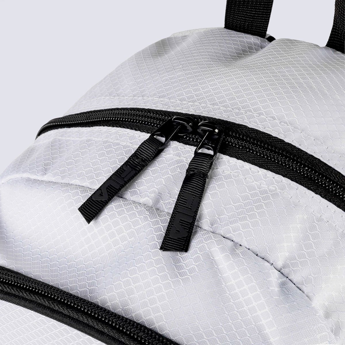 Mochila Fila College Letter Branca e Preta Branco 7
